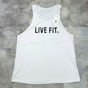 #10240-5 Women’s Tank Top,White and gray,2XL and M,L.